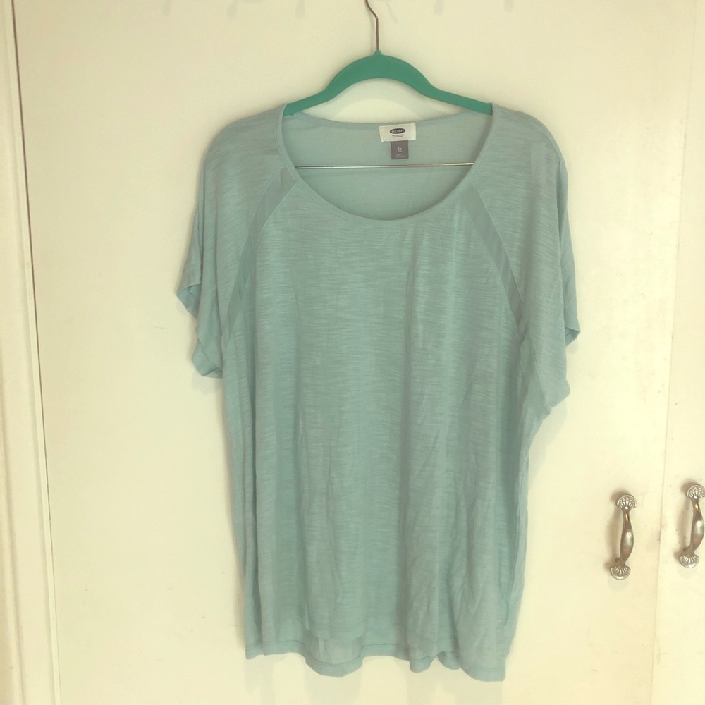🐳Powder blue Old Navy soft cotton shirt 🐳
